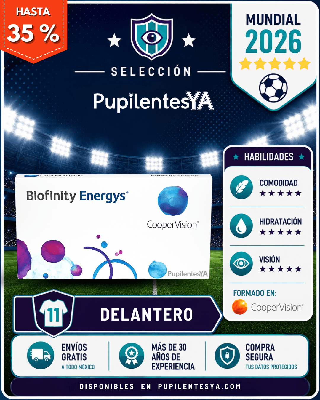 Venta Mundial Biofinity Energys
