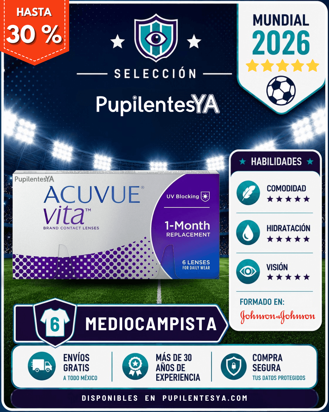 Venta Mundial Acuvue Vita