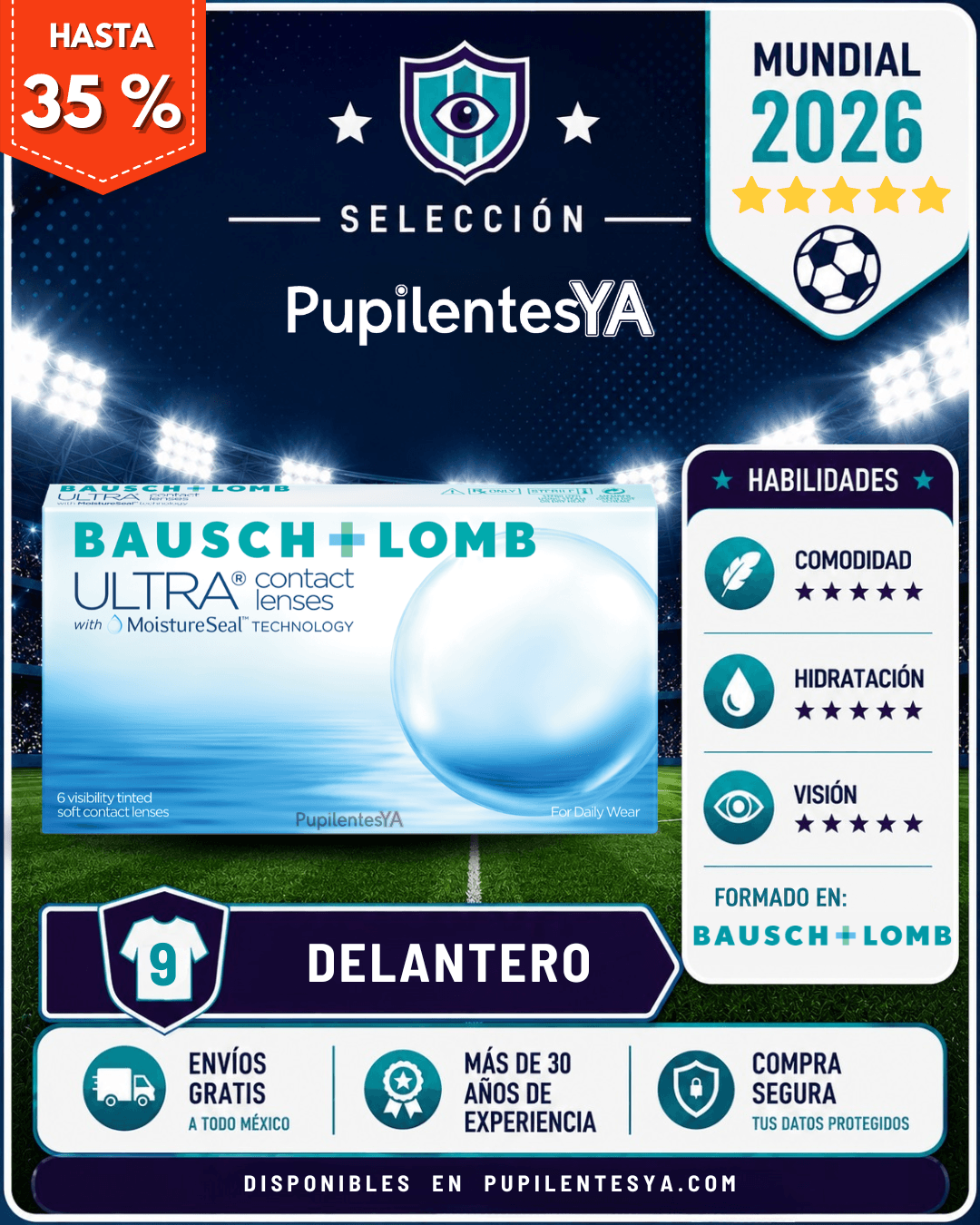 Venta Mundial Ultra Bausch Lomb