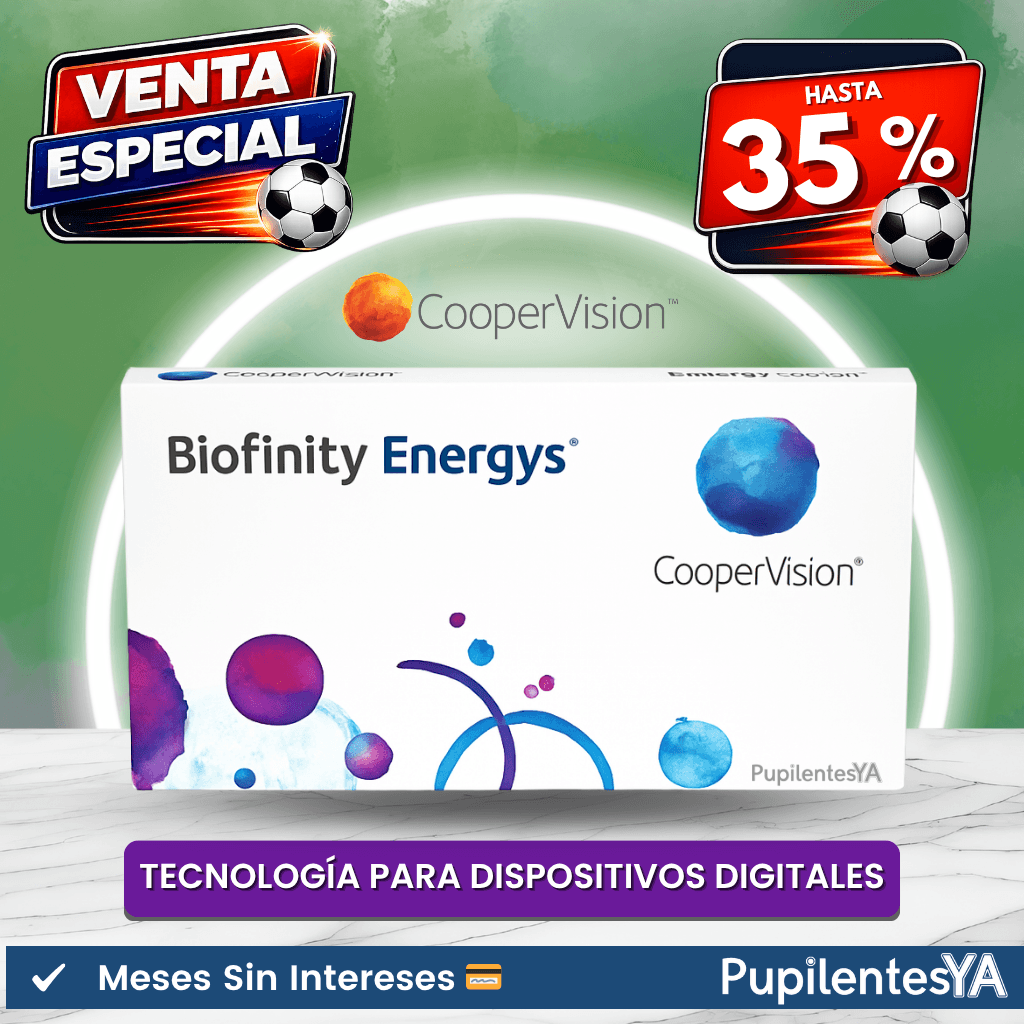 Biofinity Energys CooperVision - Promociones