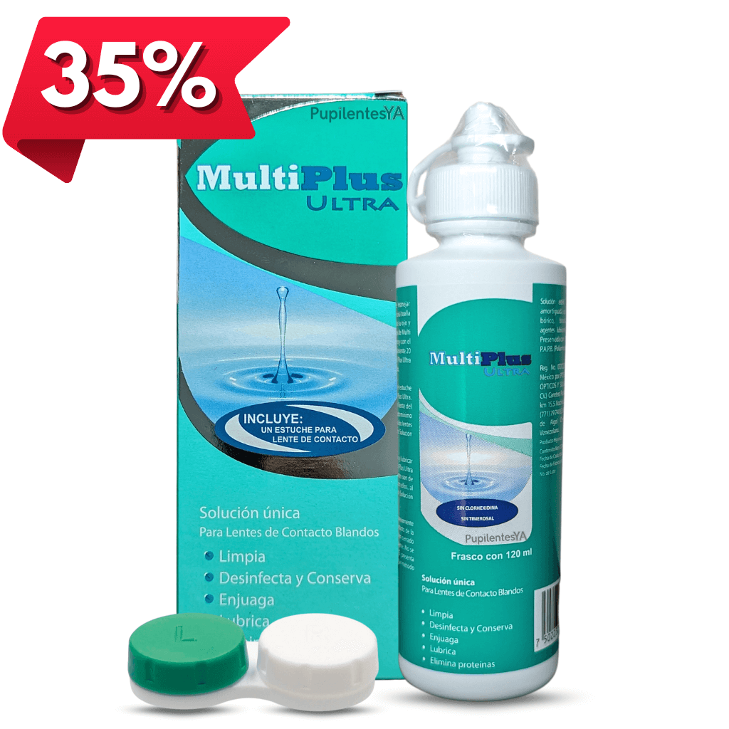 Multi Plus Ultra - Solución + Estuche – PupilentesYA